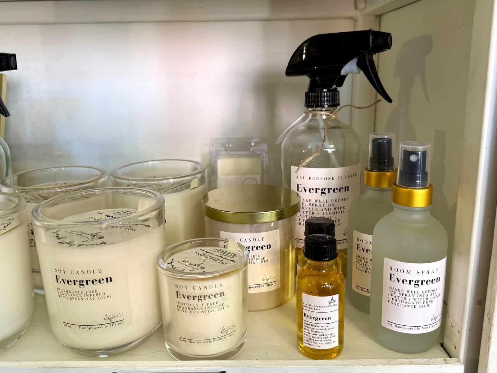 Evergreen Home Fragrance Collection