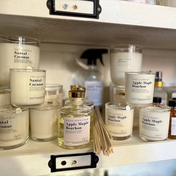 apple maple bourbon fall scent collection