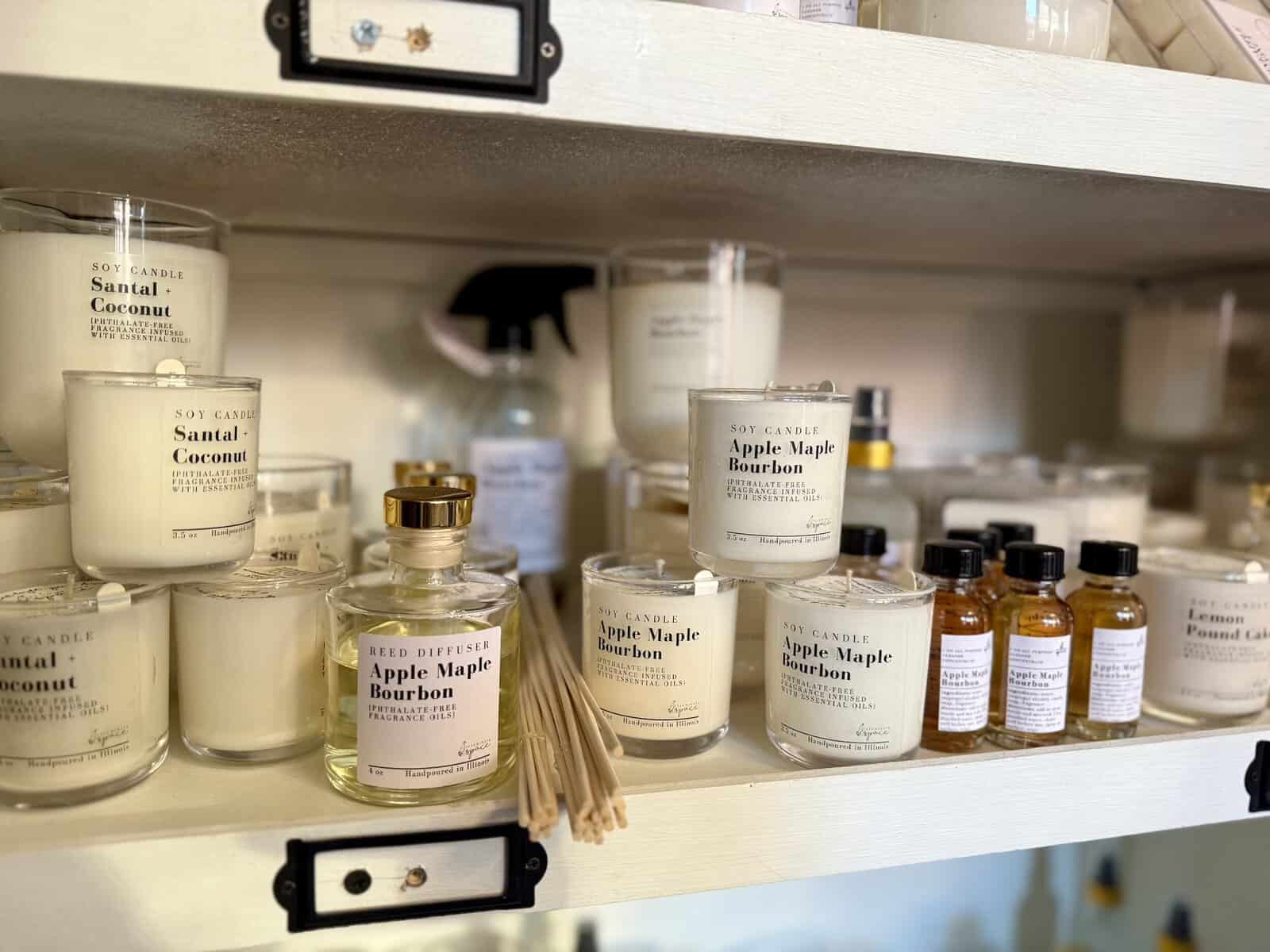apple maple bourbon fall scent collection
